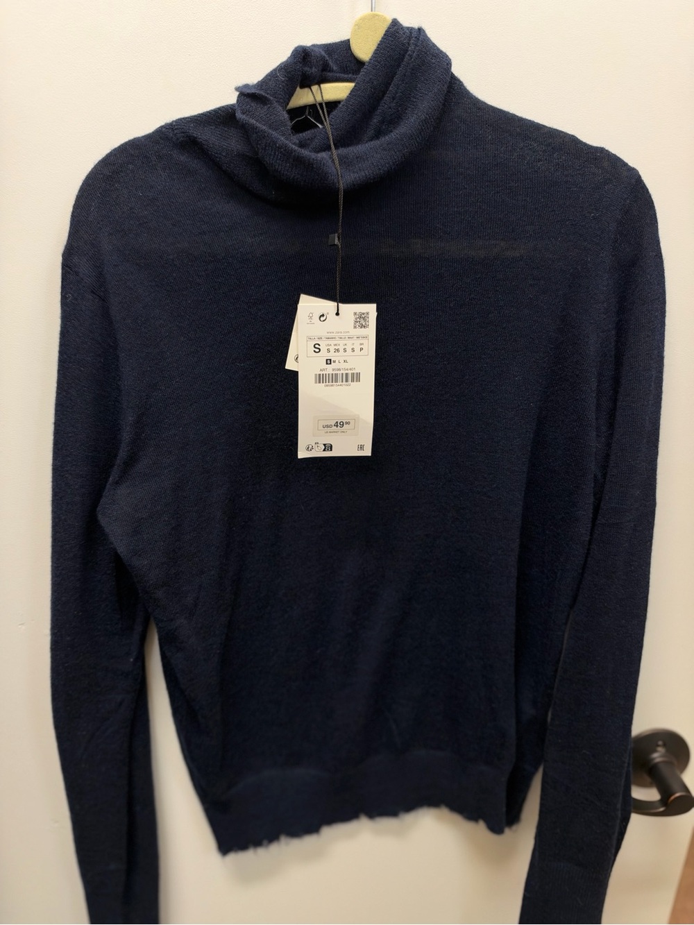 Zara Knit Sweater With Rips - Picture 8 of 16